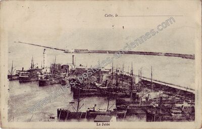 Carte postale ancienne Cette — Sète (Hérault)