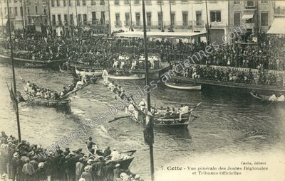 Carte postale ancienne Cette — Sète (Hérault)