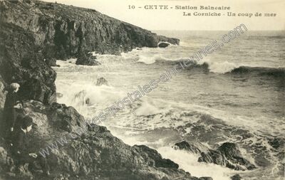 Carte postale ancienne Cette — Sète (Hérault)