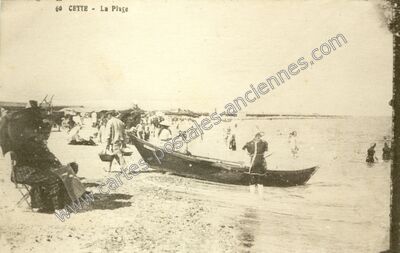 Carte postale ancienne Cette — Sète (Hérault)