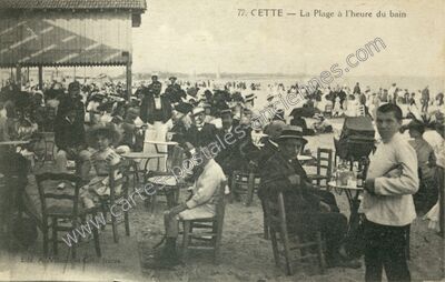Carte postale ancienne Cette — Sète (Hérault)