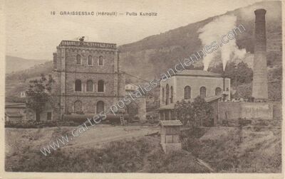Carte postale ancienne Graissessac