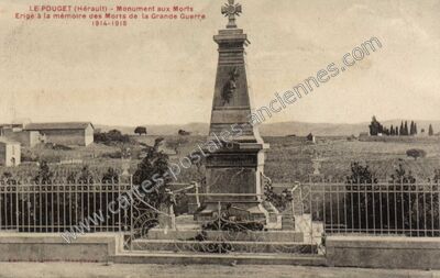 Carte postale ancienne Le Pouget