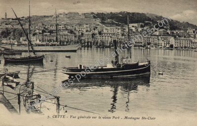 Carte postale ancienne Cette — Sète (Hérault)