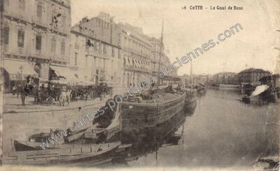 Carte postale ancienne Cette — Sète (Hérault)