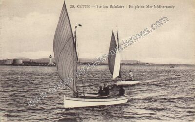 Carte postale ancienne Cette — Sète (Hérault)