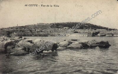 Carte postale ancienne Cette — Sète (Hérault)