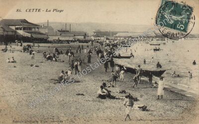 Carte postale ancienne Cette — Sète (Hérault)