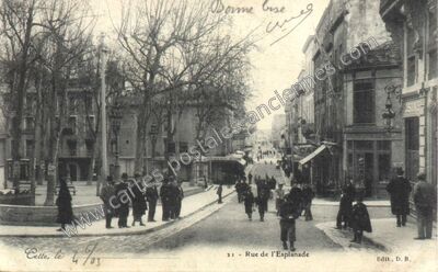 Carte postale ancienne Cette — Sète (Hérault)