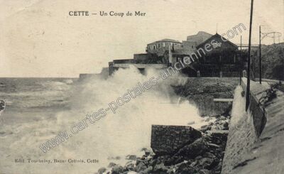 Carte postale ancienne Cette — Sète (Hérault)