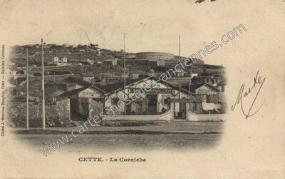 Carte postale ancienne Cette — Sète (Hérault)