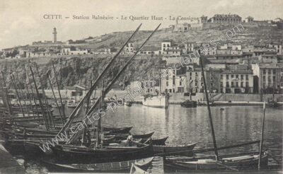 Carte postale ancienne Cette — Sète (Hérault)