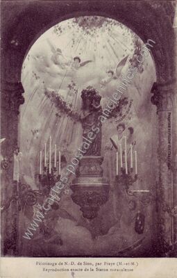 Carte postale ancienne Notre Dame de Sion — Sion (Gers)