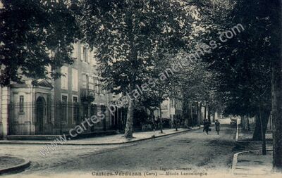 Carte postale ancienne Castera Verduzan — Castéra-Lectourois (Gers)