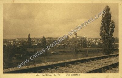 Carte postale ancienne Vic-Fezensac