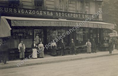 Carte postale ancienne Gazogenes Stockport Union — Non Localisée (Côtes-d'Armor)