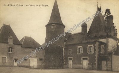 Carte postale ancienne Chateau de la Touche — Non Localisée (Côtes-d'Armor)