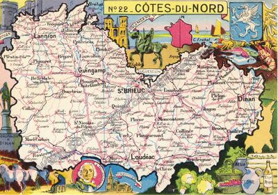 Carte postale ancienne Cotes du Nord — Non Localisée (Côtes-d'Armor)