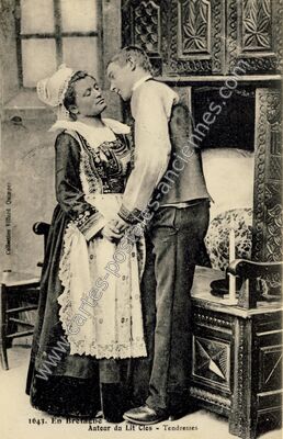 Carte postale ancienne En Bretagne — Non Localisée (Côtes-d'Armor)