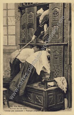 Carte postale ancienne En Bretagne — Non Localisée (Côtes-d'Armor)