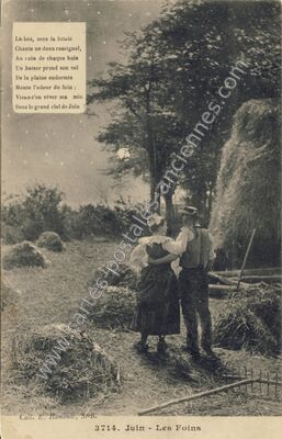 Carte postale ancienne Juin — Non Localisée (Côtes-d'Armor)