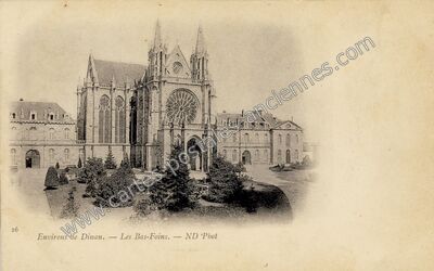 Carte postale ancienne Les Bas Foins — Non Localisée (Côtes-d'Armor)