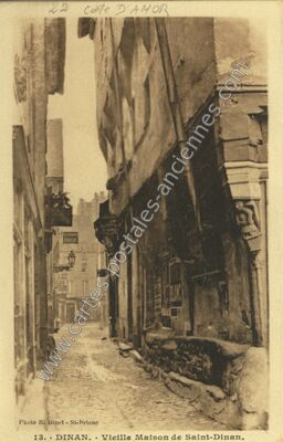 Carte postale ancienne Côte D'AMOR — Dinan (Côtes-d'Armor)