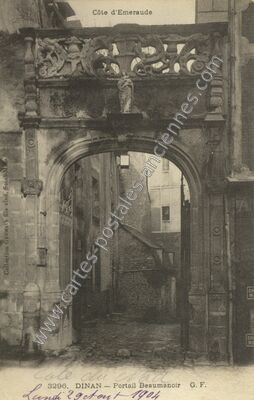 Carte postale ancienne Côte d'Emeraude — Dinan (Côtes-d'Armor)
