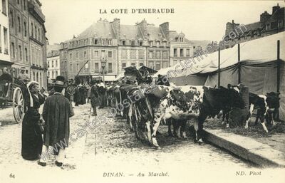 Carte postale ancienne La Côte d'Émeraude — Dinan (Côtes-d'Armor)