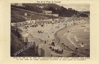 Carte postale ancienne Caroual — Erquy (Côtes-d'Armor)