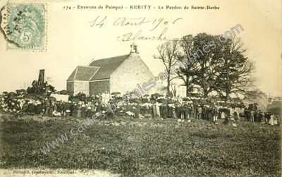 Carte postale ancienne Kerity — Paimpol (Côtes-d'Armor)