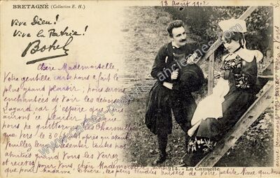 Carte postale ancienne Port Blanc — Penvénan (Côtes-d'Armor)