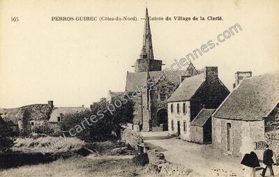 Carte postale ancienne La Clarte — Perros-Guirec (Côtes-d'Armor)