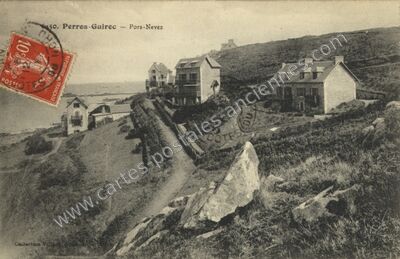Carte postale ancienne Pors-Nevez — Perros-Guirec (Côtes-d'Armor)