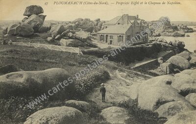 Carte postale ancienne Ploumanac h — Perros-Guirec (Côtes-d'Armor)