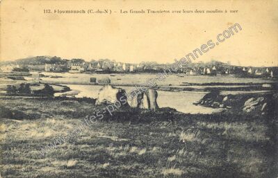 Carte postale ancienne Ploumanach — Perros-Guirec (Côtes-d'Armor)