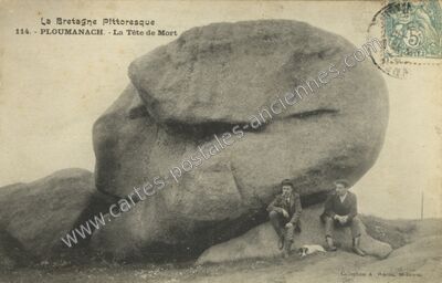 Carte postale ancienne Ploumanach — Perros-Guirec (Côtes-d'Armor)