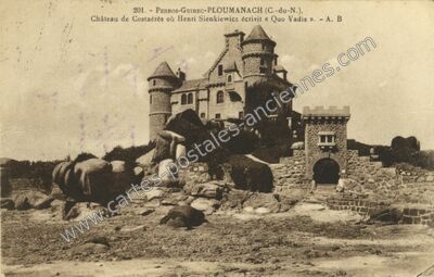 Carte postale ancienne Ploumanach — Perros-Guirec (Côtes-d'Armor)