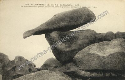 Carte postale ancienne Ploumanach — Perros-Guirec (Côtes-d'Armor)