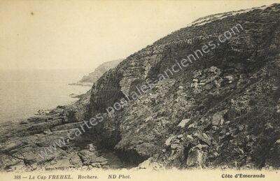 Carte postale ancienne Cap Frehel — Fréhel (Côtes-d'Armor)