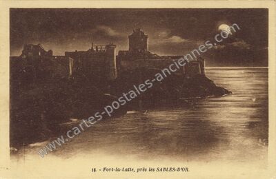 Carte postale ancienne Fort la Latte — Fréhel (Côtes-d'Armor)