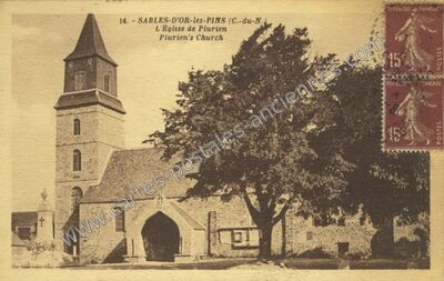 Carte postale ancienne Sables d'Or les Pins — Fréhel (Côtes-d'Armor)