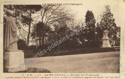 Carte postale ancienne LA BRETAGNE PITTORESQUE — Saint-Brieuc (Côtes-d'Armor)