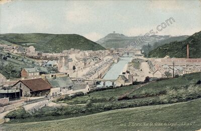 Carte postale ancienne Vue Générale du Legué — Saint-Brieuc (Côtes-d'Armor)