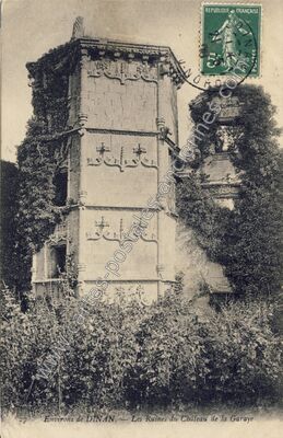 Carte postale ancienne Chateau de la Garaye — Taden (Côtes-d'Armor)