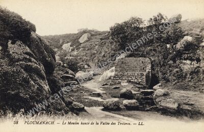Carte postale ancienne Ploumanach — Trégastel (Côtes-d'Armor)