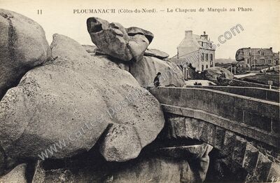 Carte postale ancienne Ploumanach — Trégastel (Côtes-d'Armor)