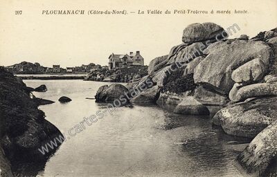 Carte postale ancienne Ploumanach — Trégastel (Côtes-d'Armor)