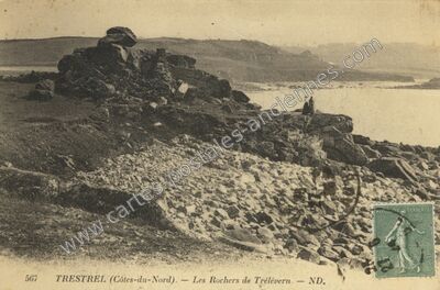 Carte postale ancienne Trestrel — Trévou-Tréguignec (Côtes-d'Armor)
