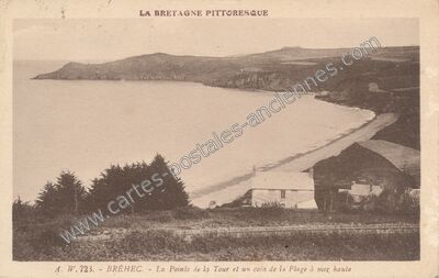 Carte postale ancienne Brehec — Plouha (Côtes-d'Armor)